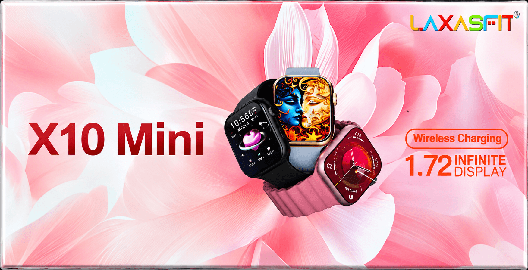 LAXASFIT X10 Mini Smartwatch