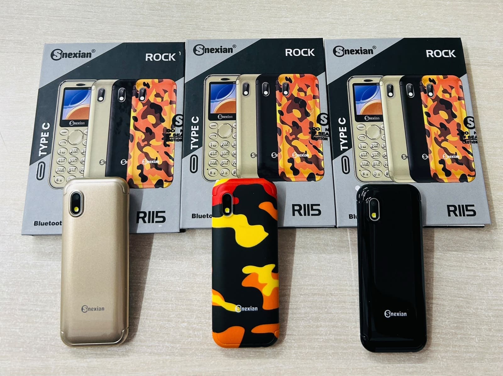 Snexian Rock R115 Feature Keypad Mobile Phone