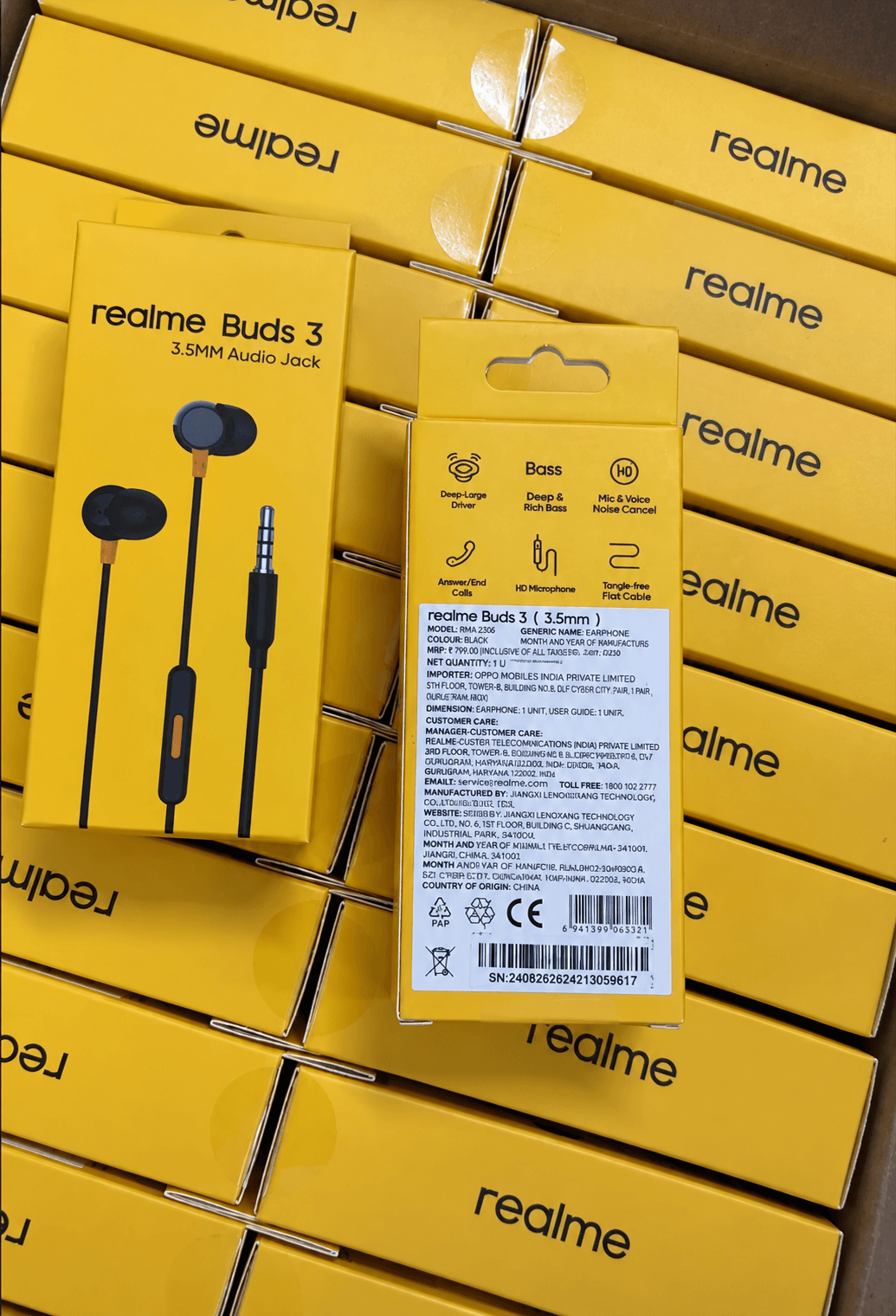 Realme Buds 3 (3.5mm Audio Jack Og