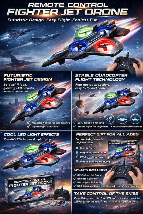 E69 RC Foam Fighter Aircraft