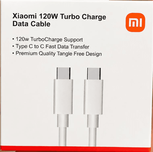 Xiaomi 120W Turbo Charge Data Cable