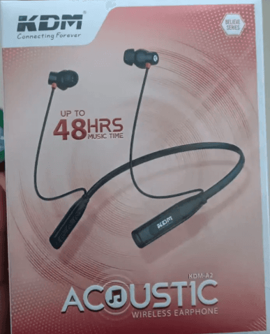 Kdm A2 Acoustic Wireless Earphone / Neckband