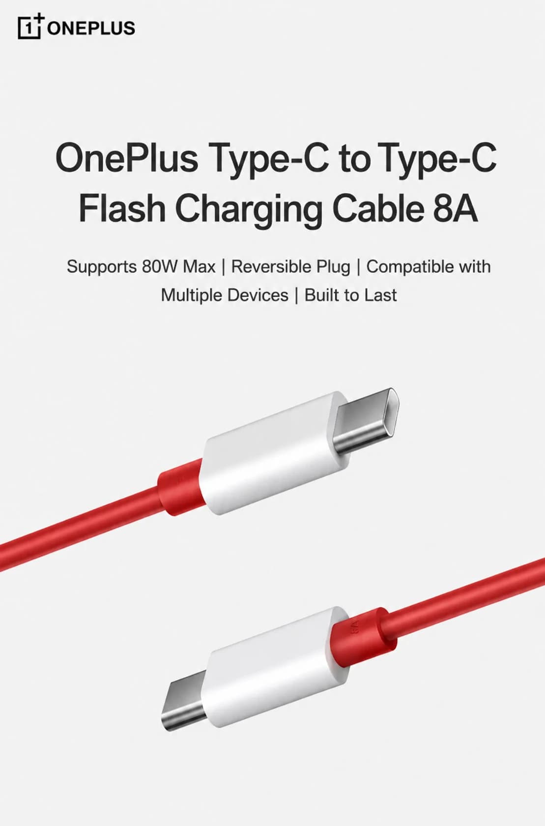 OnePlus SUPERVOOC Type-C to Type-C Cable