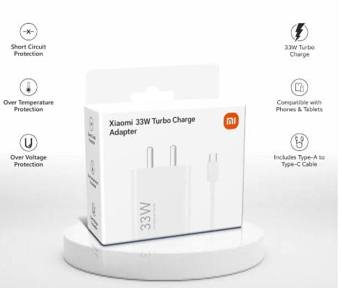 Xiaomi 33W Turbo Charge Adapter