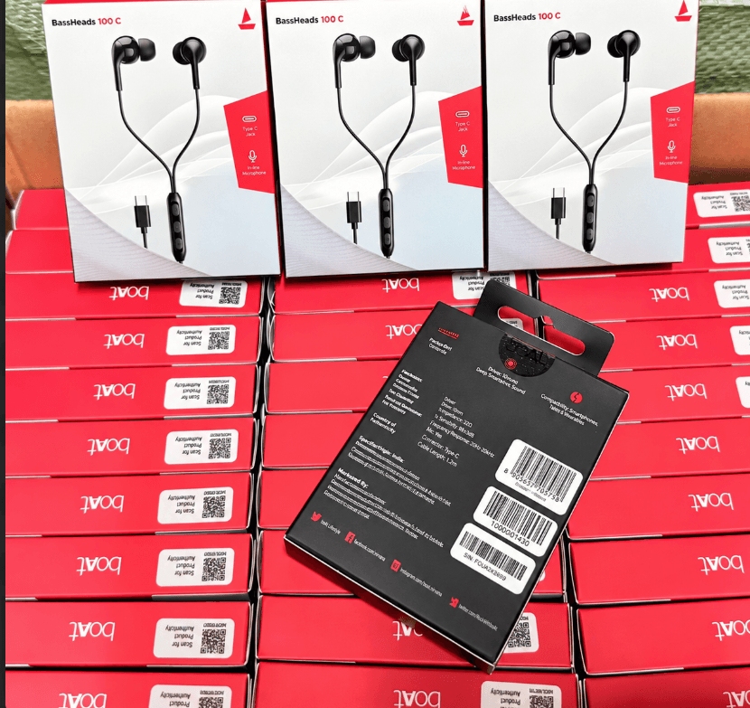 Boat BassHeads 100 C Wired Earphones