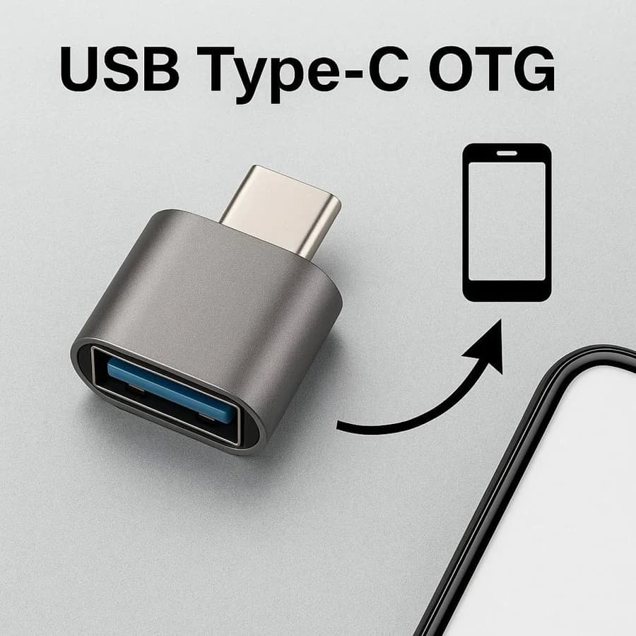 Mini USB OTG Adapter (Type-C / Micro USB Converter