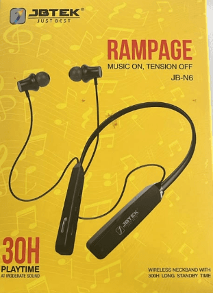 Jbtek Rampage Jb-n6 Wireless Neckband