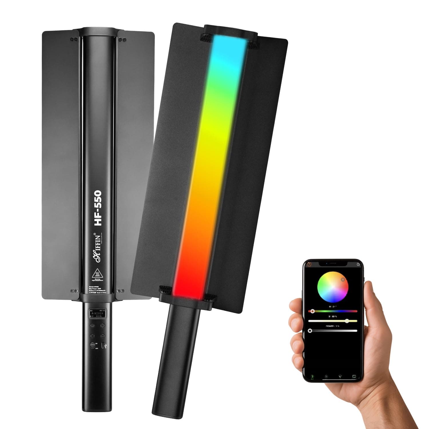 Portable Handheld RGB LED Light image 4