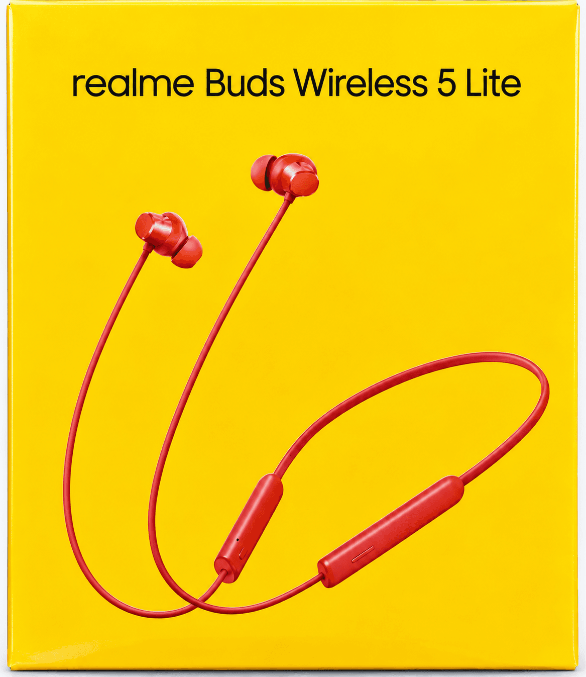 Realme Buds Wireless 5 Lite Bluetooth Neckband Earphones