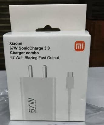 Mi 67W SonicCharge 3.0 Charger Combo