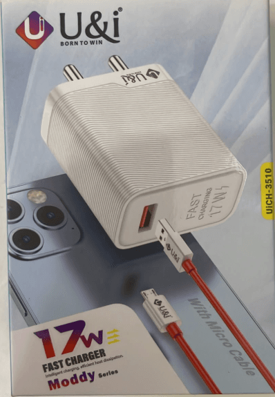 U&i Moddy Series 17W Fast Charger