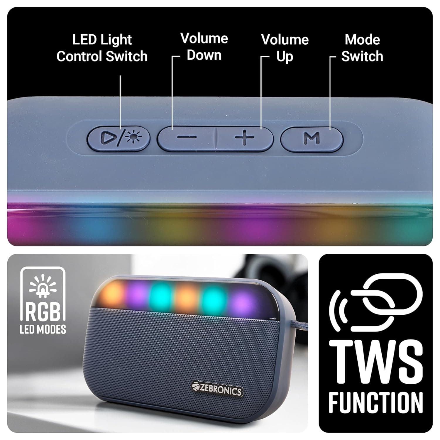 ZEB-County 7 Portable Bluetooth Speaker image 3