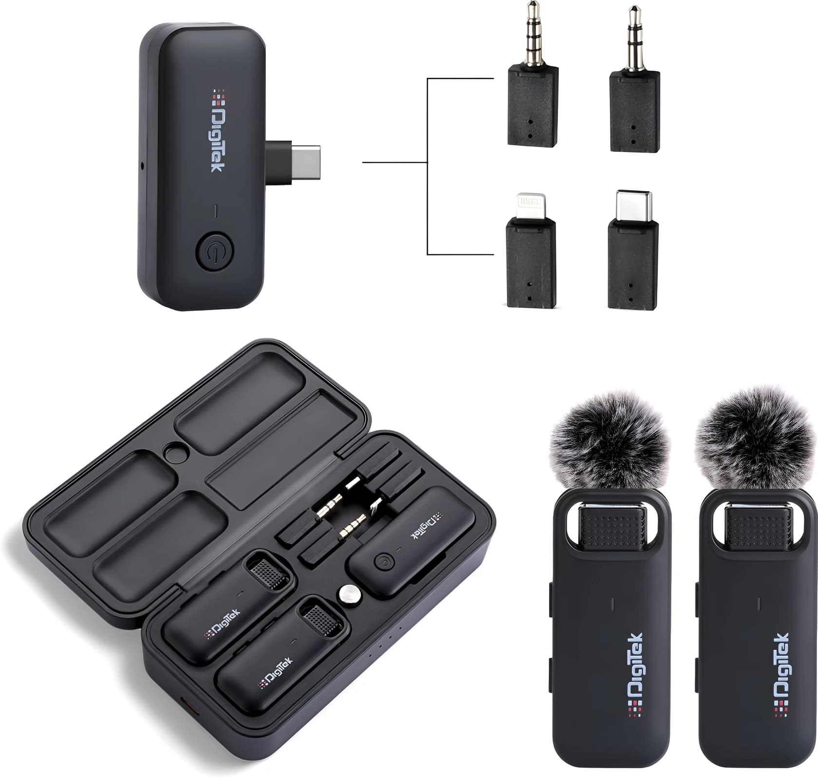 Digitek DWM 106 2in1 Wireless Microphone System image 3