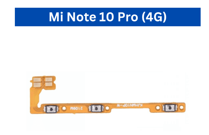 Mi Note 10 Pro 4G/ Mi Note 10 Pro 5G/ Mi Note 10T 5G Power Volume Flex