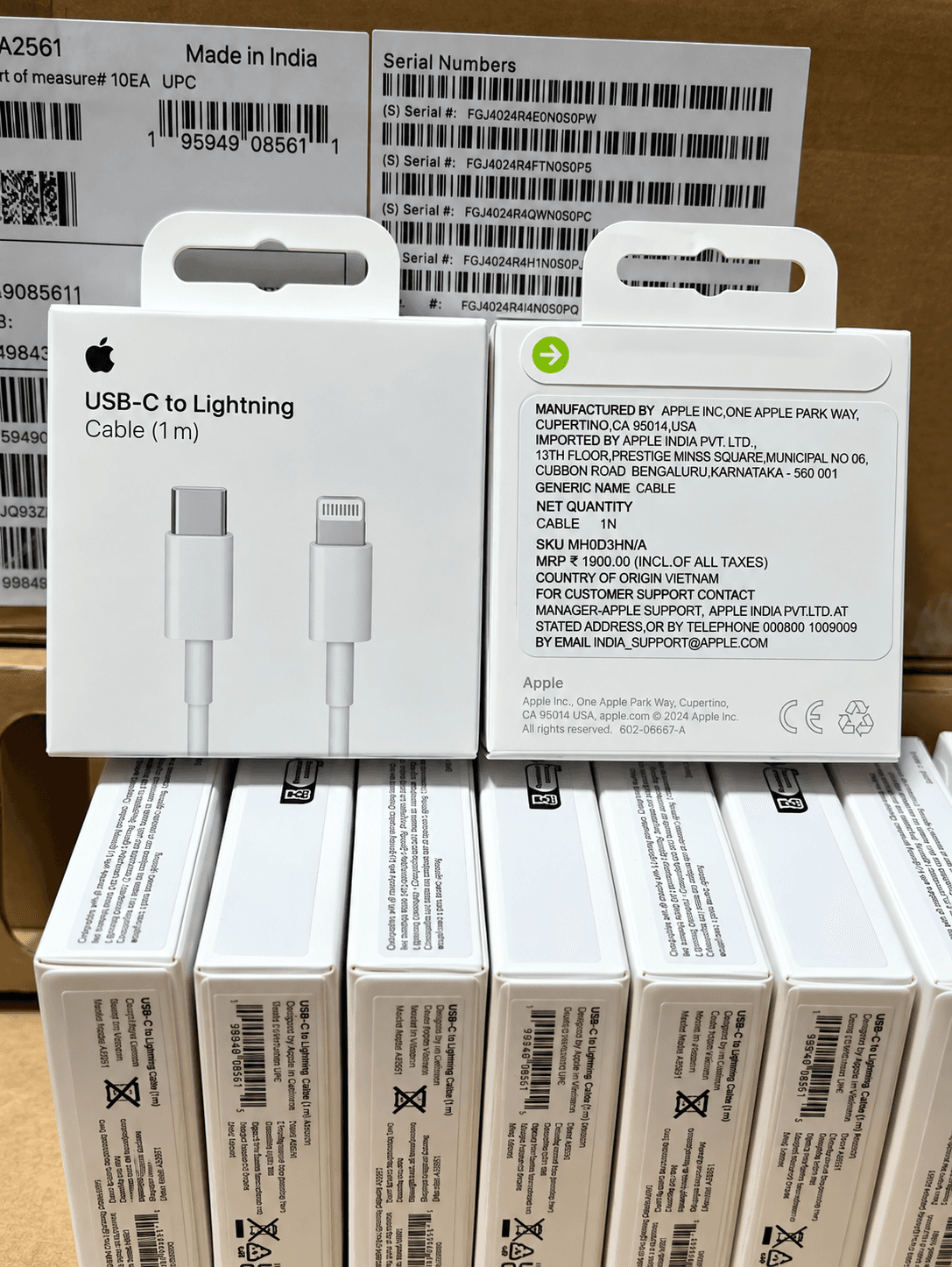 Apple USB-C To Lightning Cable (1m) Imported OG