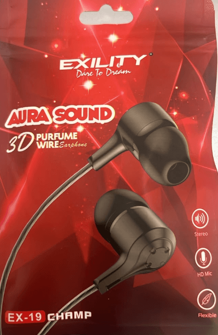 Exility Aura Sound Ex-19 Champ Wired Earphones