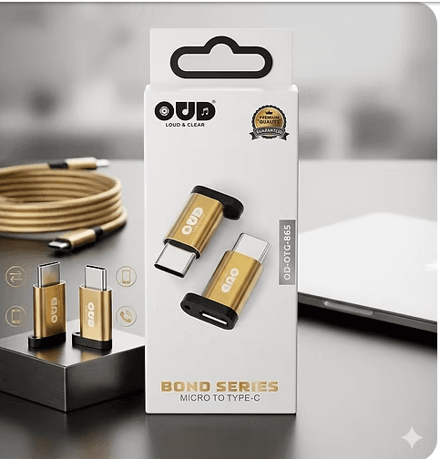OUD Bond Series Micro To Type-C OTG Adapter