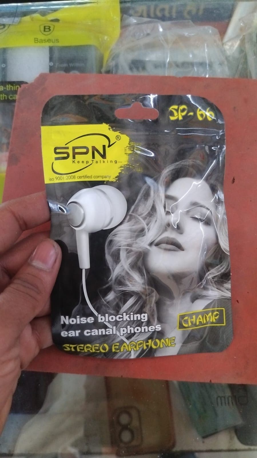 SPN Stereo Champ SP-66 Wired Earphones