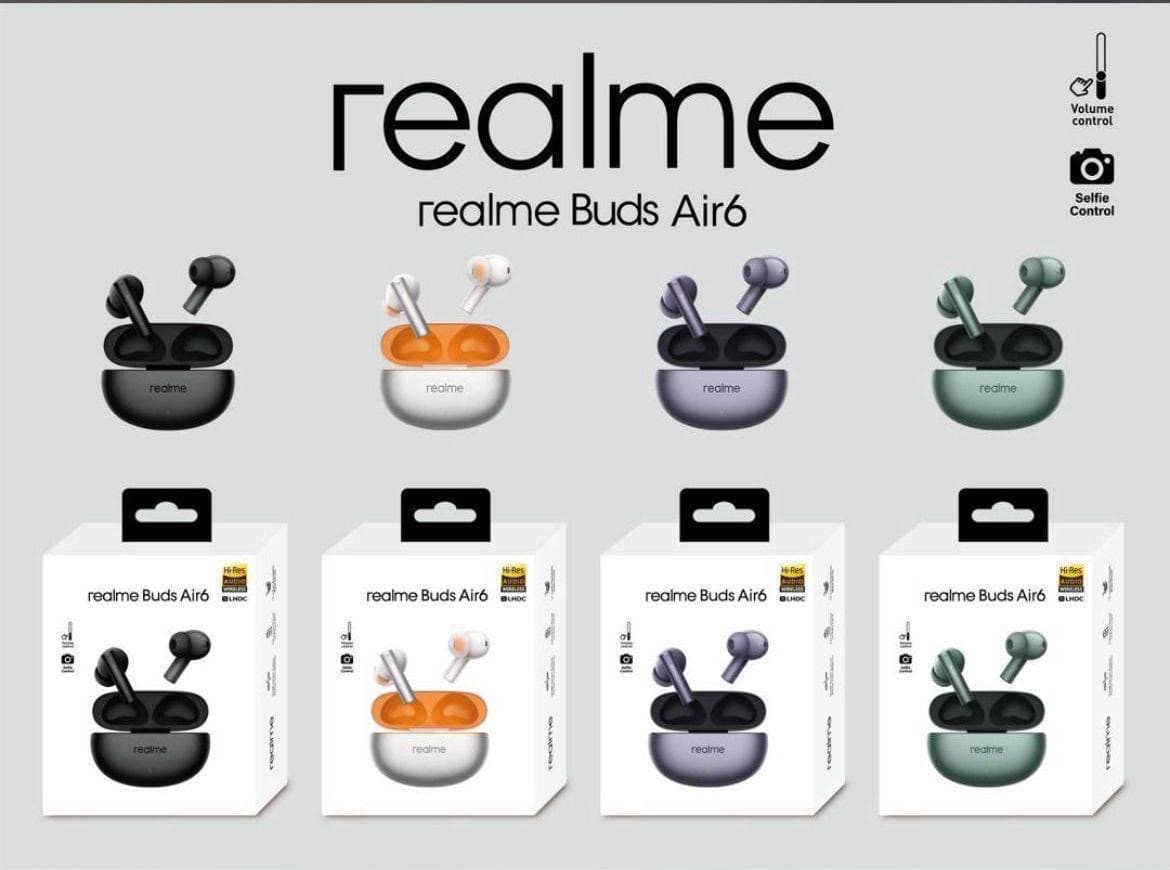 Realme Buds Air 6 True Wireless Earbuds