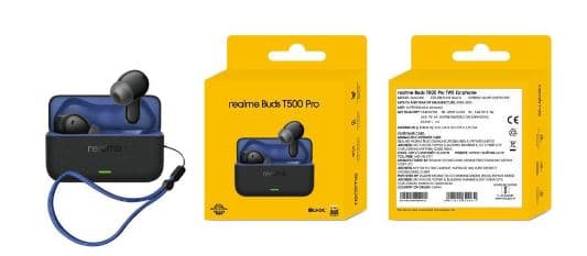 Realme Buds T500 Pro TWS Earbuds