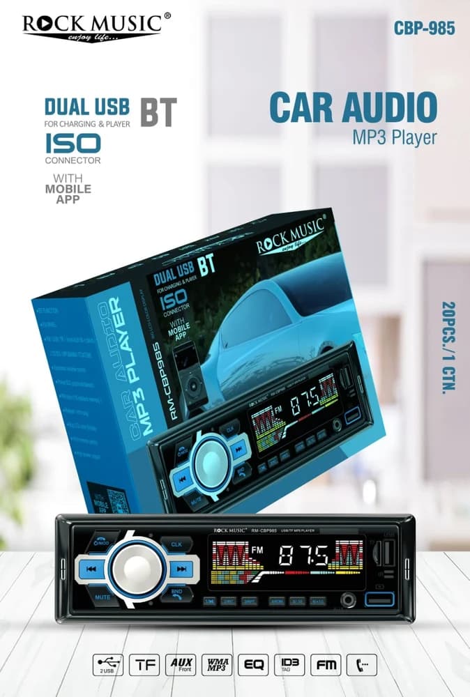 Pick Pack CBP 1053 Car Audio Mp3 Player image 2