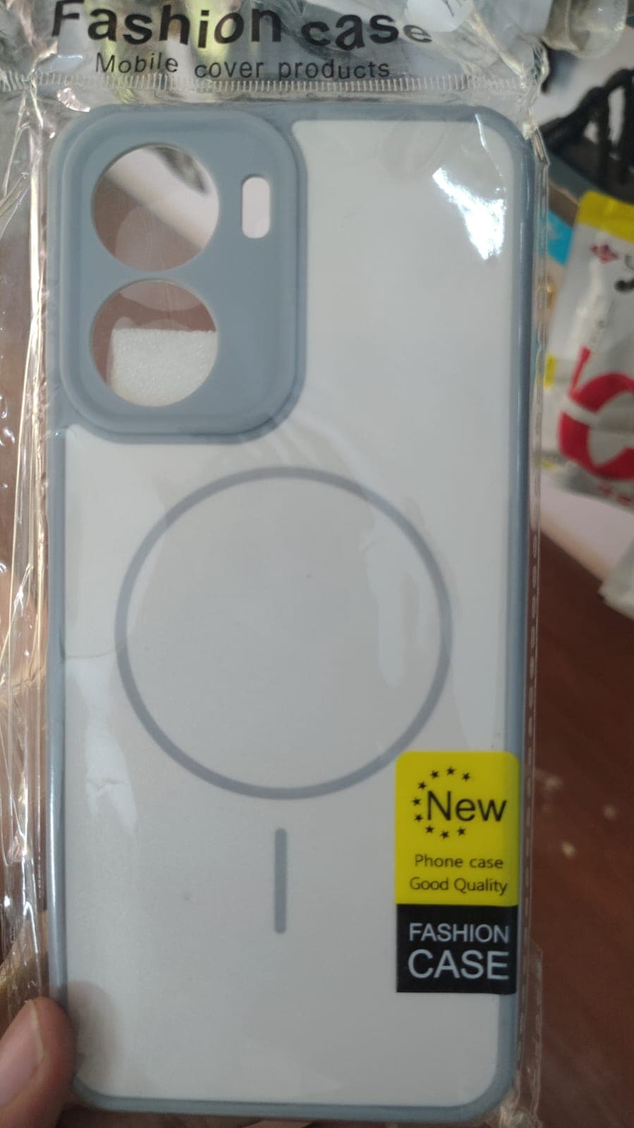Vivo Y16 Magnetic Ring Back Cover