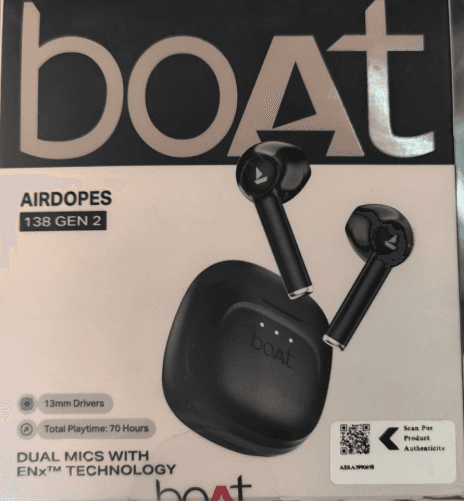 Boat Airdopes 138 Gen 2 TWS Earbuds (OG)