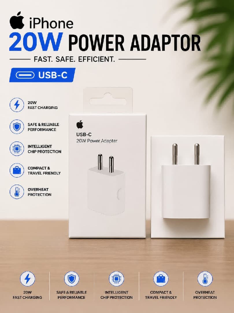 20 W Iphone Wall Charger