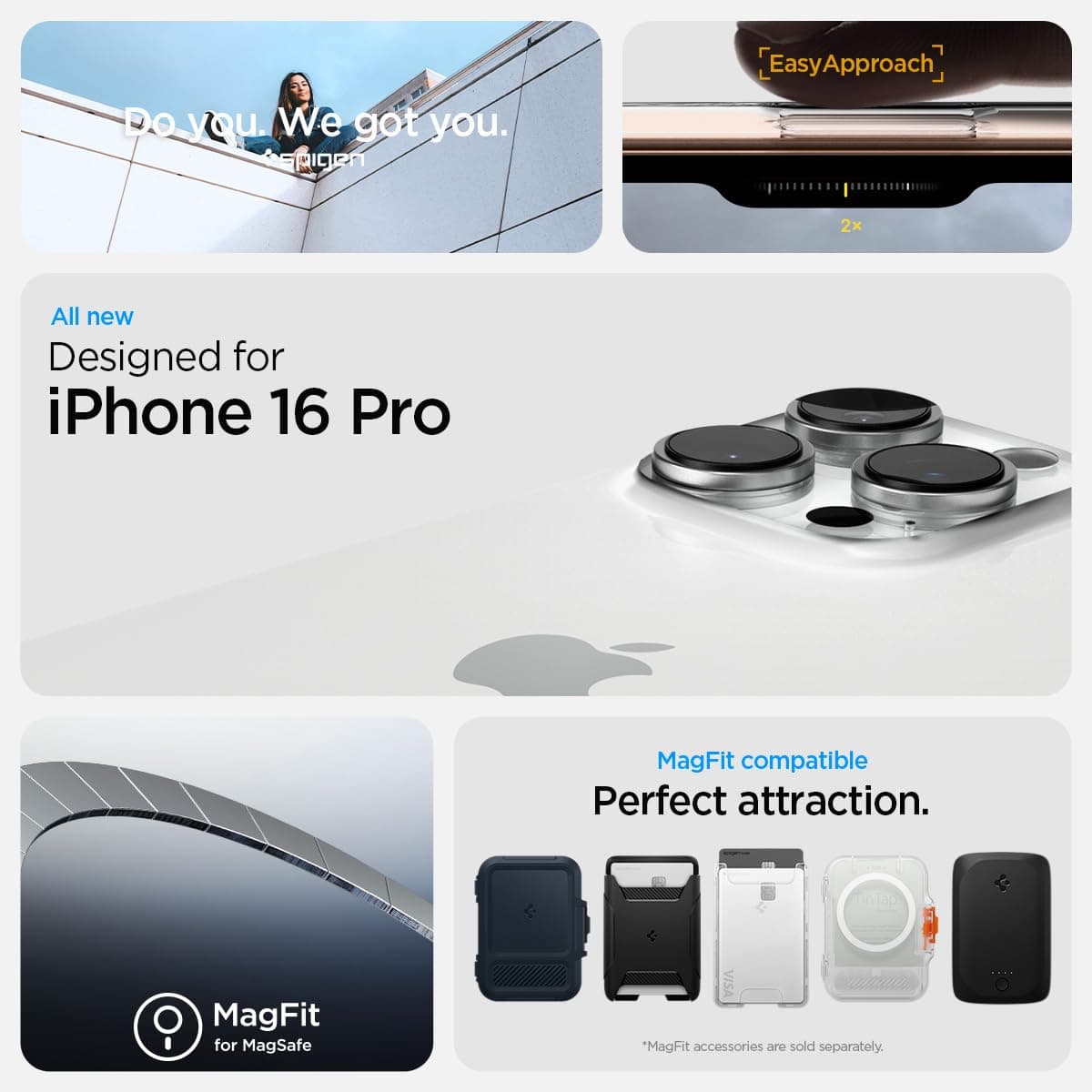 Clear Crystal Magsafe Back Cover Case for iPhone 16 Pro image 2