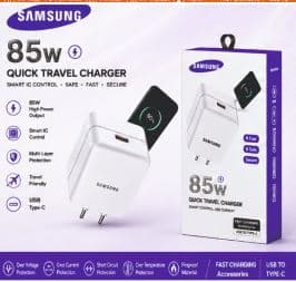 Samsung 85W Quick Travel Charger.