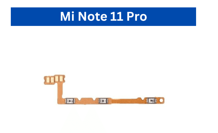 Mi Note 11/11s / Mi Note 11E/Poco M4/ Mi Note 11 Pro/Poco X4 /Mi Note 11T (5G)/K50i  Pro Power Volume Flex image 3