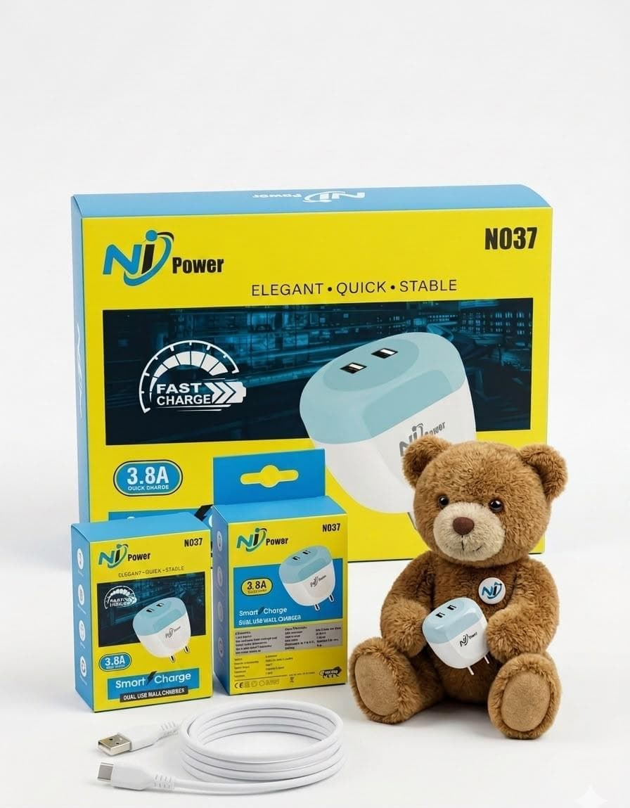 Ni Power N037 Smart Charge Dual Usb Charger