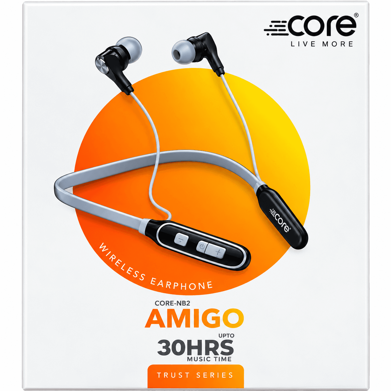 Core NB2 Amigo Wireless Earphone / Neckband