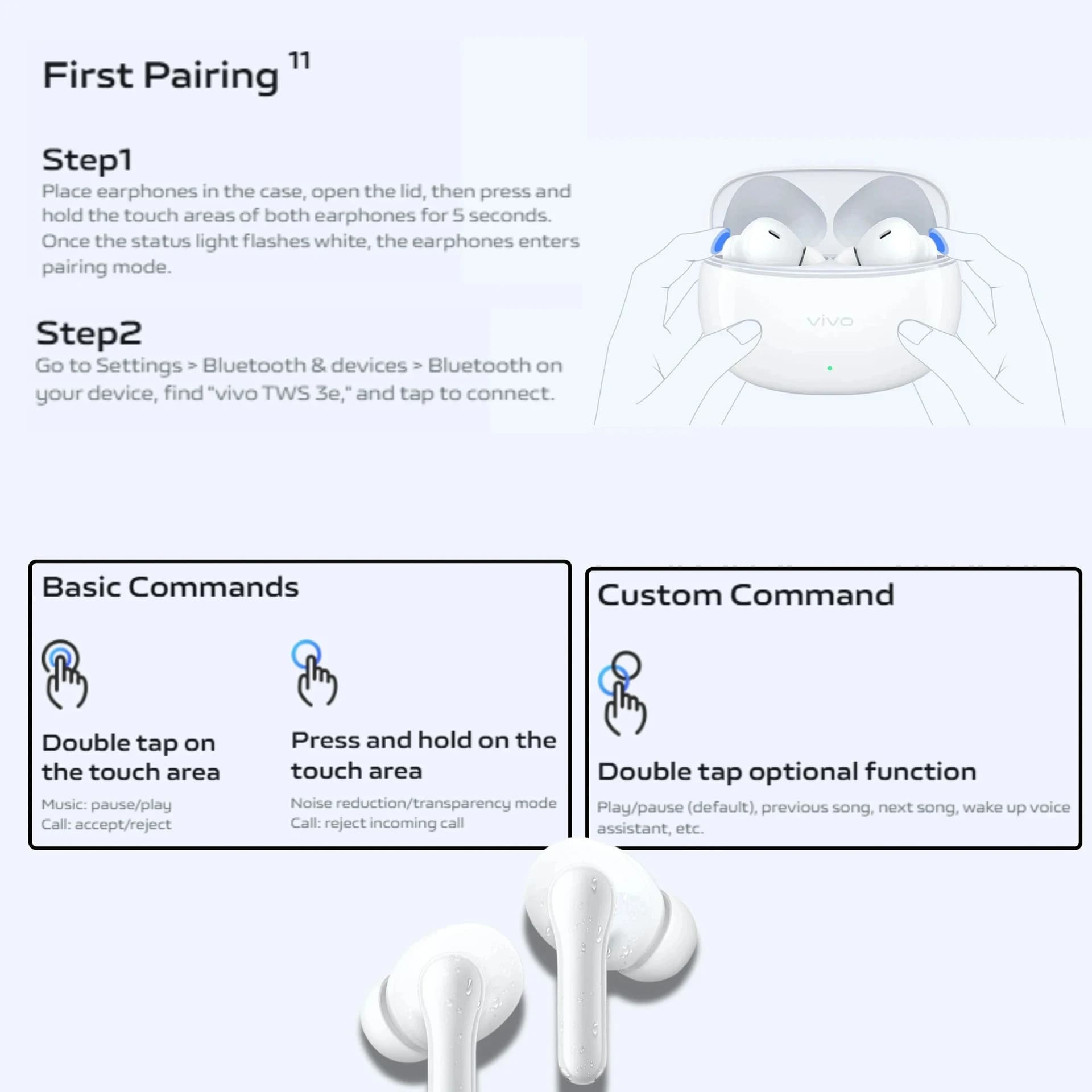 vivo TWS 3e Wireless Earbuds image 4