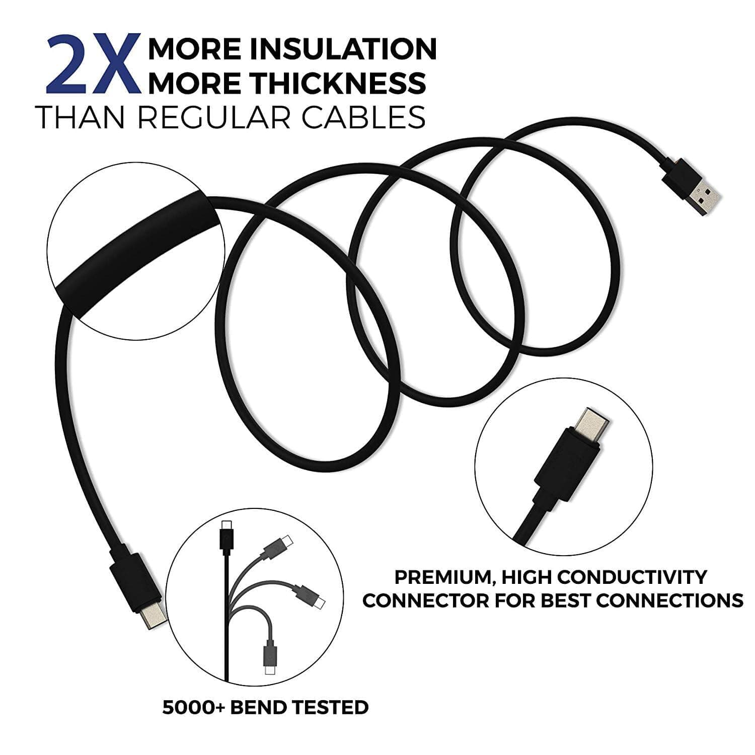 Turbo Charge USB-A to Type-C Cable image 4
