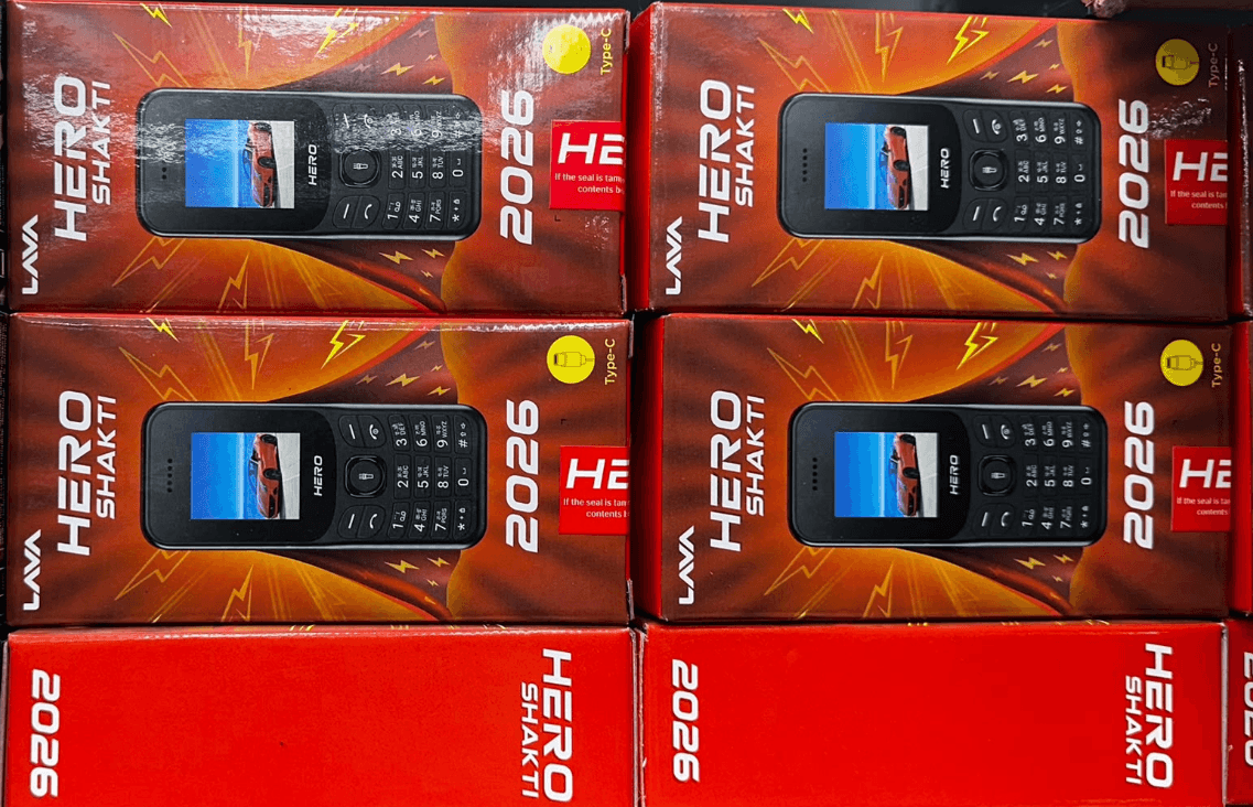 Lava Hero Shakti 2026 Keypad Mobile Phone (Double Sim)