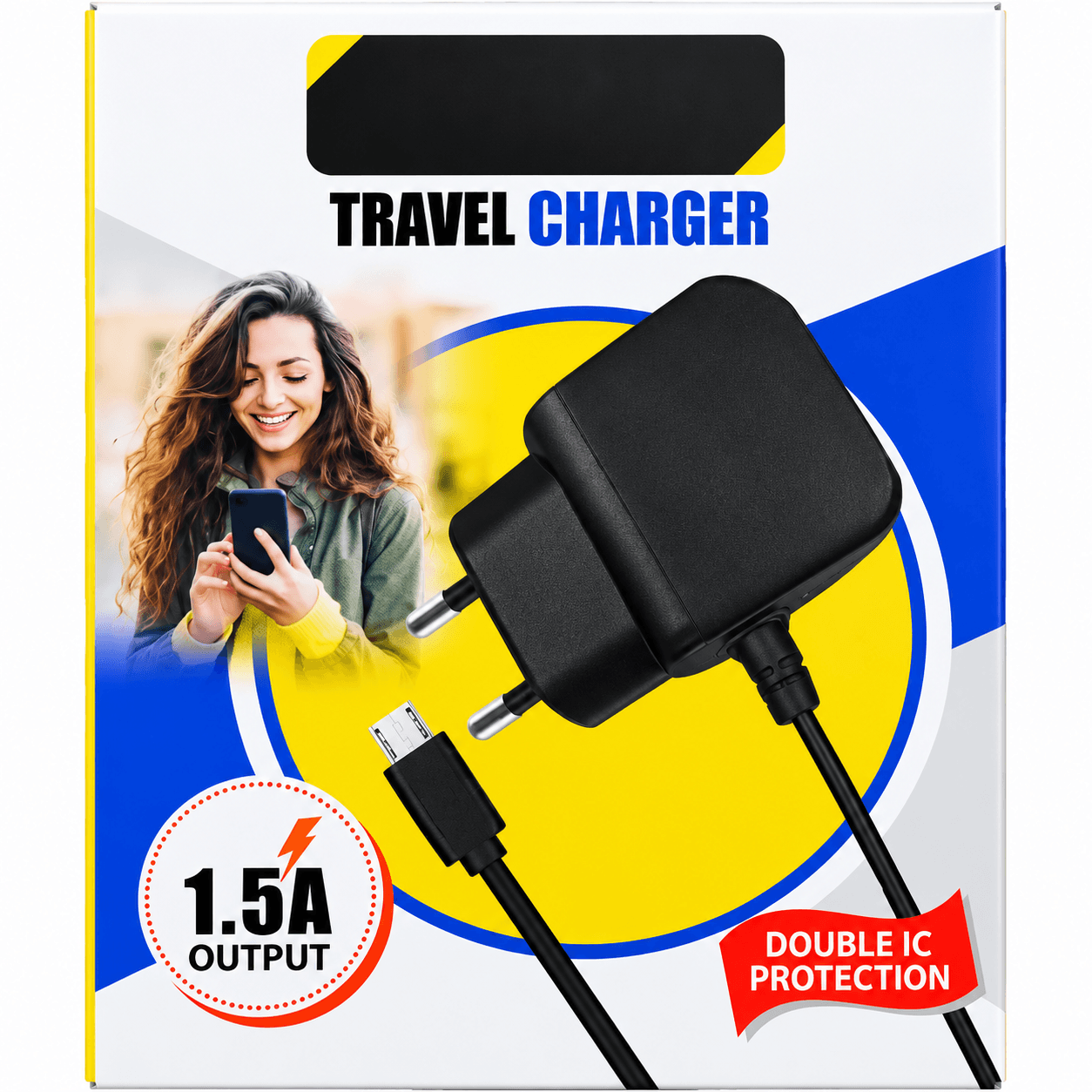 Generic Unbranded 1.5A Output Mobile Travel Charger
