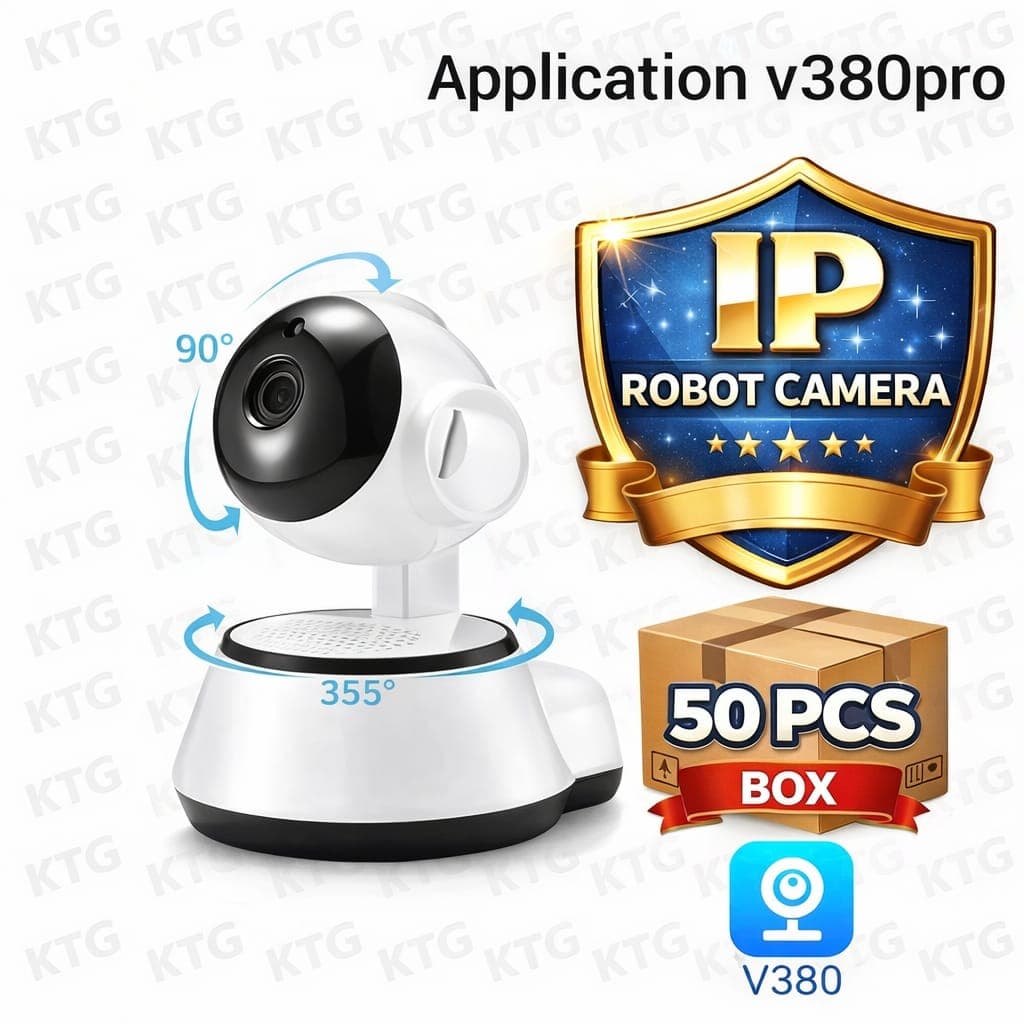 V380 Pro WiFi IP Robot Camera