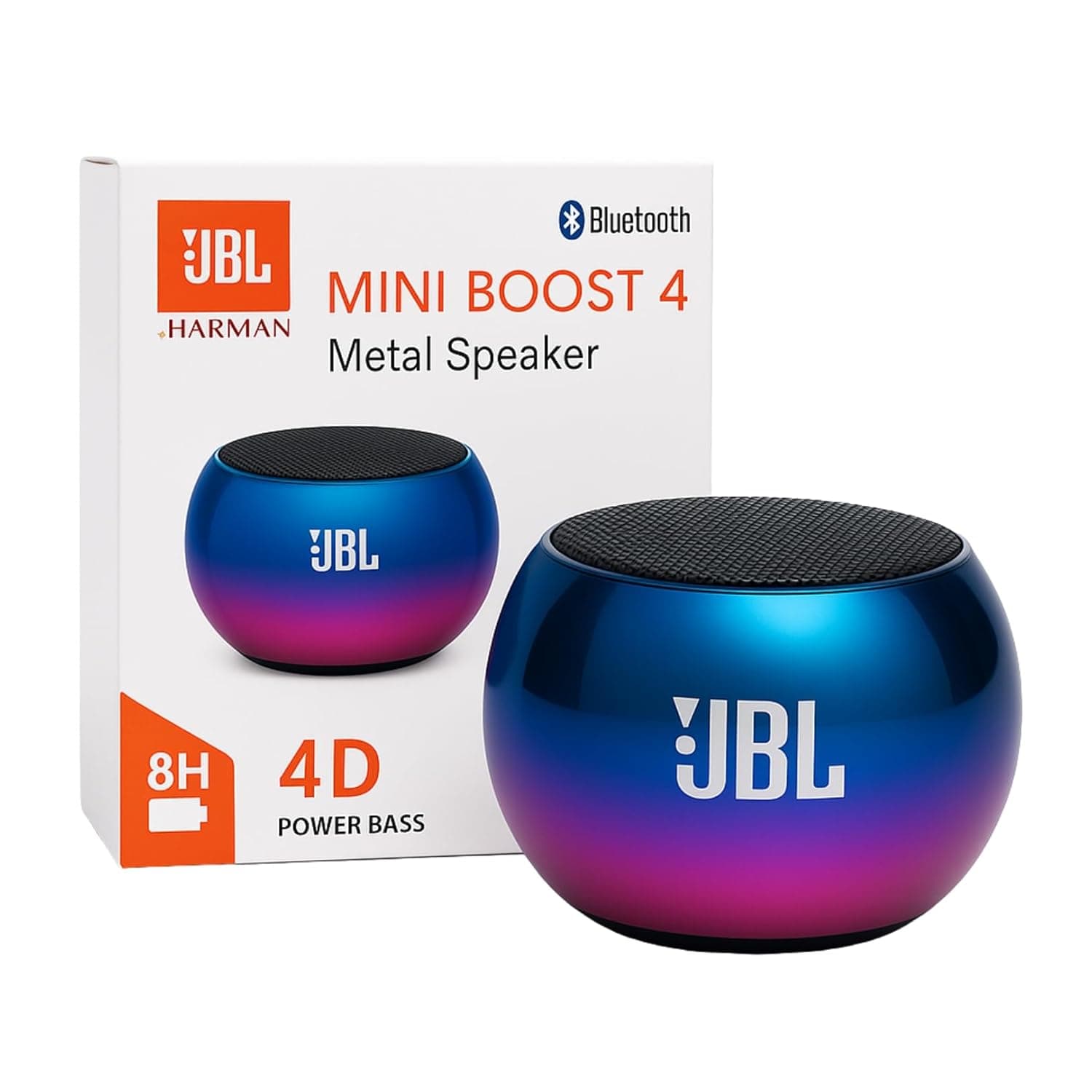 JBL Mini Boost 4 Metal Speaker