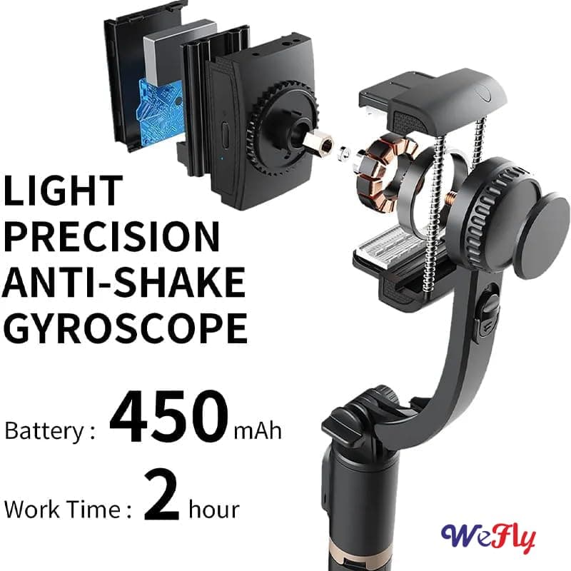 Q08 Gimbal Stabilizer Tripod image 3