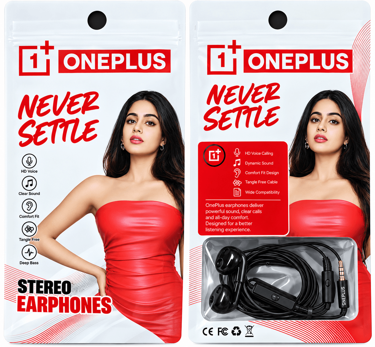OnePlus Never Settle Stereo Earphone