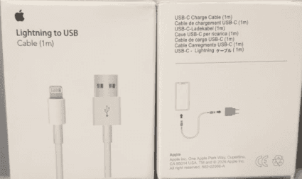 Apple Lightning To USB Cable (1 Metre)