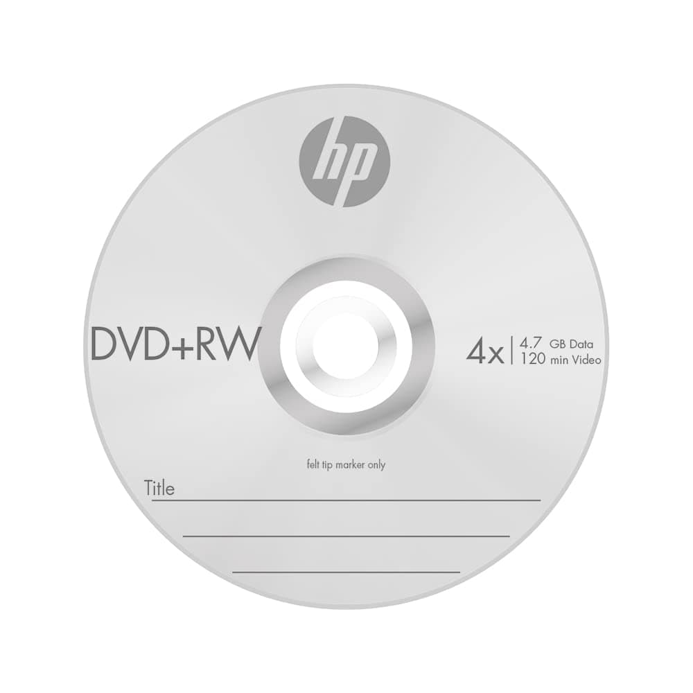 HP DVD RW 4.7GB 4X 10Pack Cake Box image 2