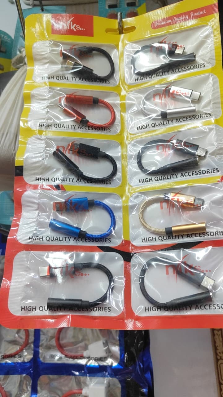 Mini OTG Adapter Cable (Type-C / Micro USB to USB Converter)