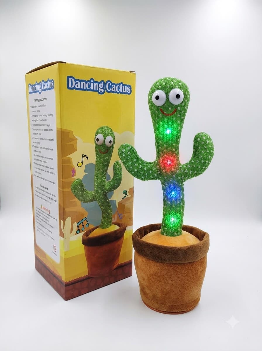 Dancing Cactus Plush Toy