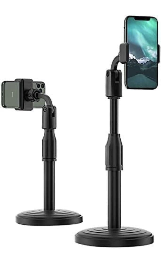 Mobile Stand for Table - Adjustable Height Phone Holder for Desktop, Hands-Free Viewing and Convenient Use image 6