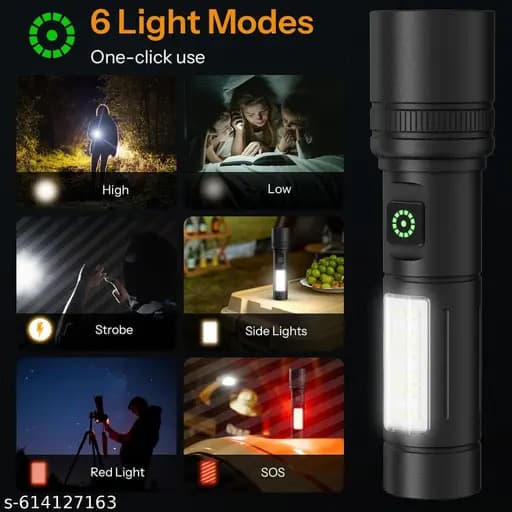 SMALL SUN RECHARGEABLE TORCH LIGHT image 2