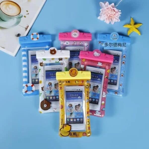 Waterproof Mobile cover Airbag Cartoon Design image 3