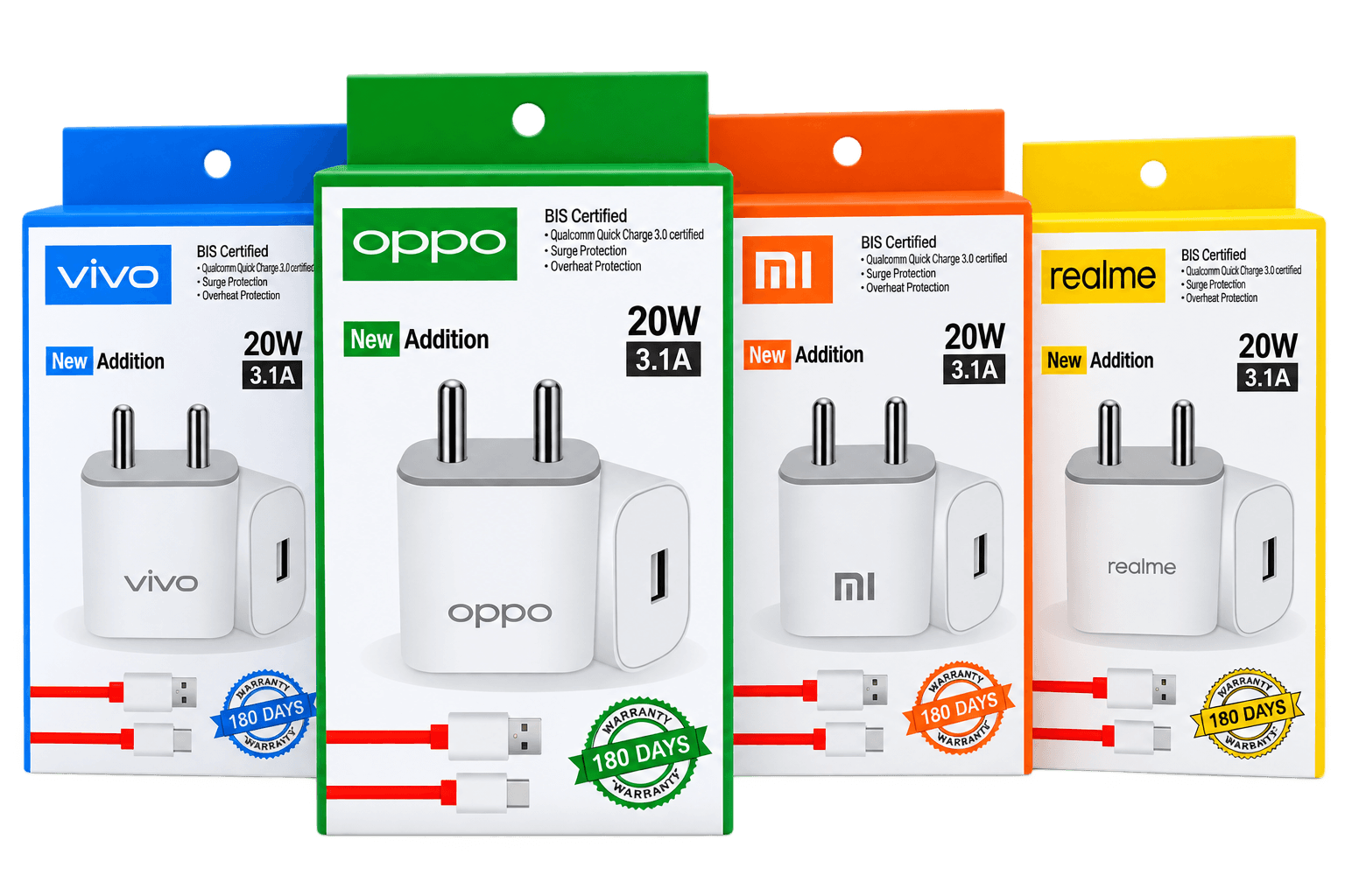Og Charger 20W USB With Data Cable