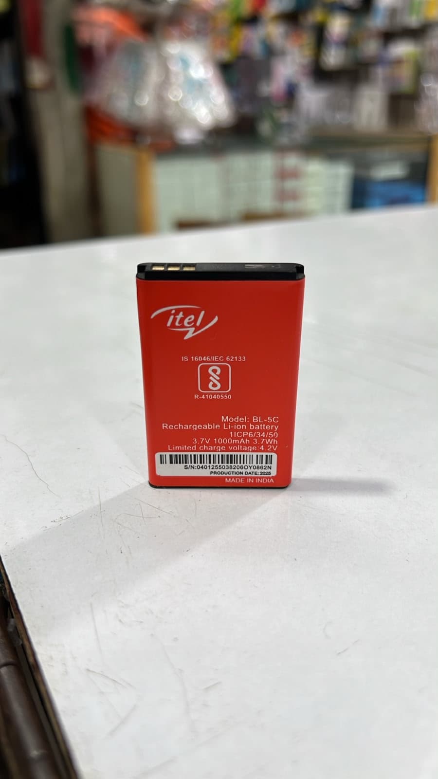 Itel BL 5C Rechargeable Li-ion Battery image 2
